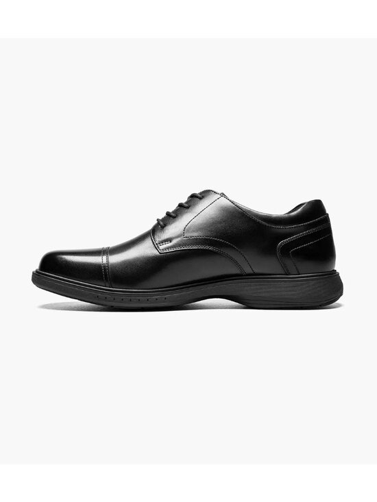 Nunn Bush Mens Kore Pro Cap Toe Comfort Leather Oxfords Shoes Black Size 9M NIB main image 5